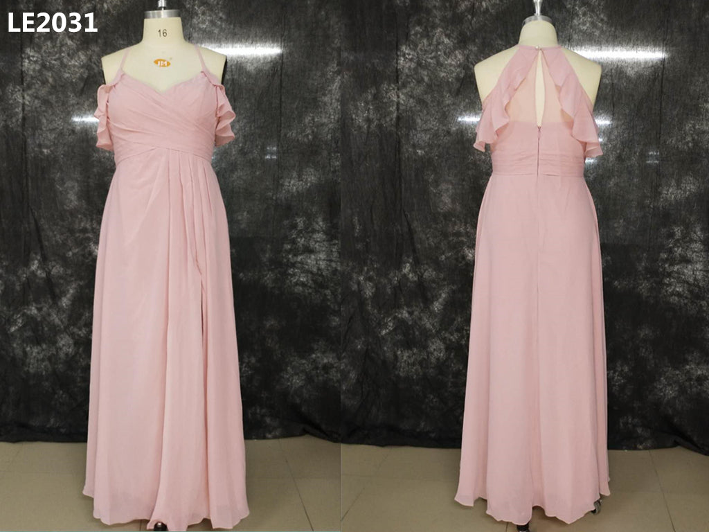LE2031 - taille empire style haler grande taille robe de soirée formelle robe de soirée