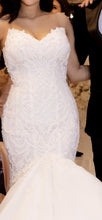 C2024-NAL50 - sweetheart strapless fit-to-flare wedding dress with beaded embroidery and mermaid hem