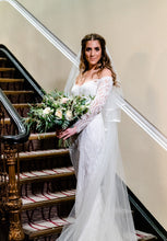 C2024-P787 - couture long sleeve wedding gown