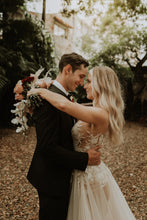 C2024-BB22-36 - sleeveless beaded embroidery wedding gown