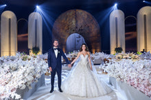 C2023-FBG63T - strapless sweetheart beaded formal ball gown wedding dress