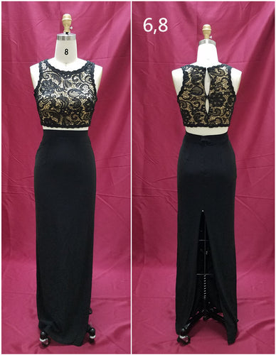 Two Piece Prom Evening Gowns from dress designer Darius