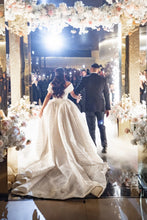 C2023-os6B - off the shoulder ball gown style wedding dresses