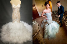 Style C2017hurst - Strapless fit-and-flare wedding dress inspired by Jaton Couture